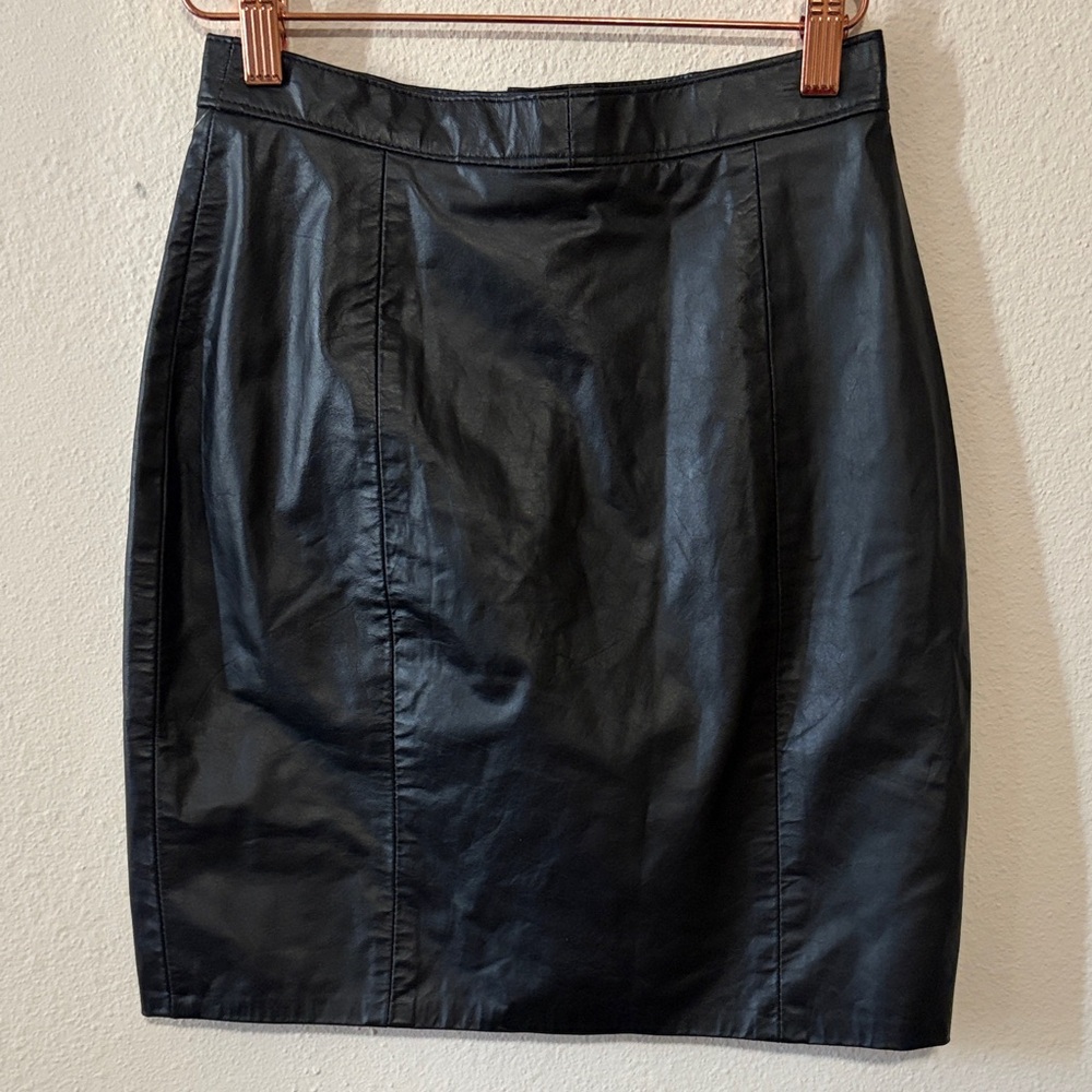 Vintage leather skirt I.O.U.